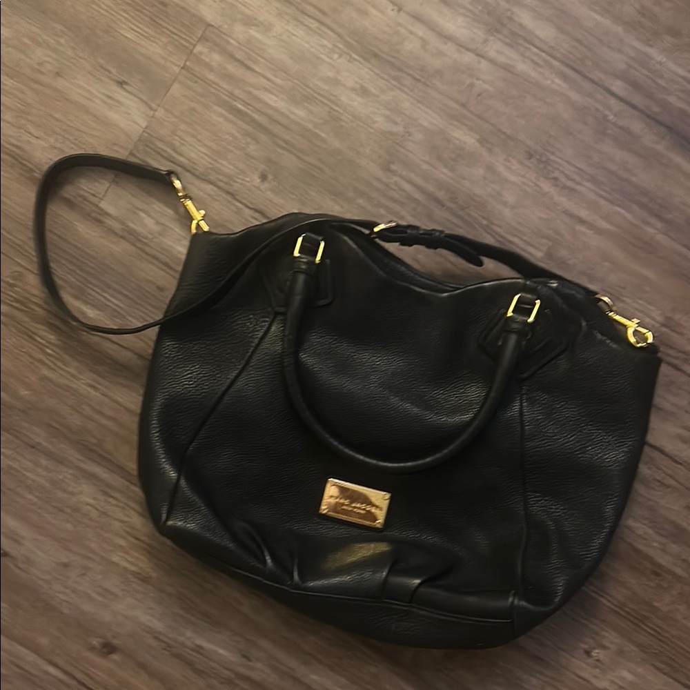 Black Leather Handbag